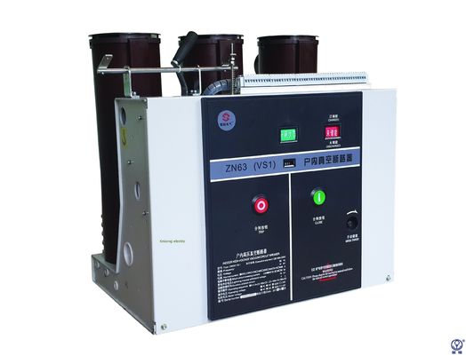 25KA Breaking Fixed VCB Circuit Breaker Jarak Fase 205mm